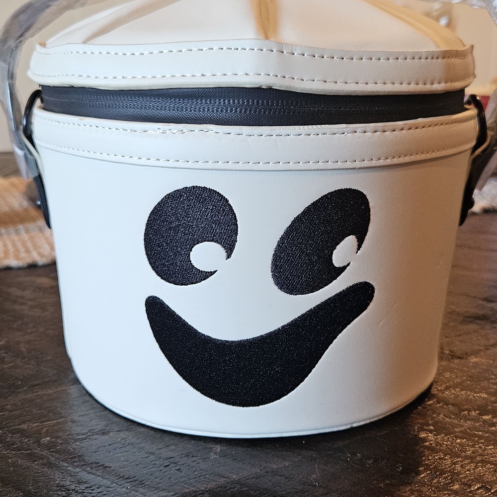 Rare Monster Creations Ghost Bucket Crossbody Bag ** Glows In Dark** NWT